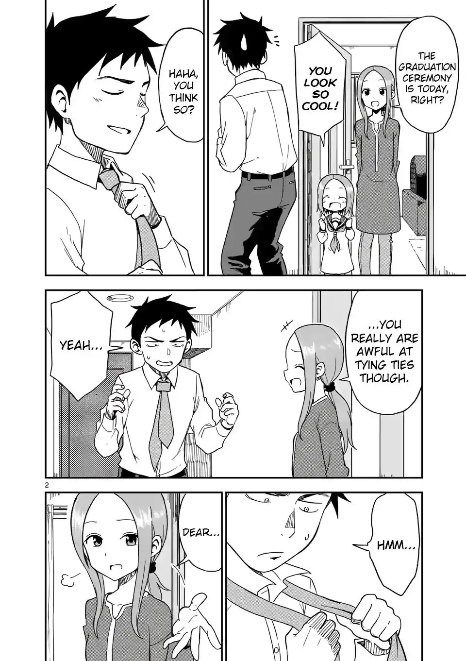 Karakai Jouzu no (Moto) Takagi-san Chapter 81 2